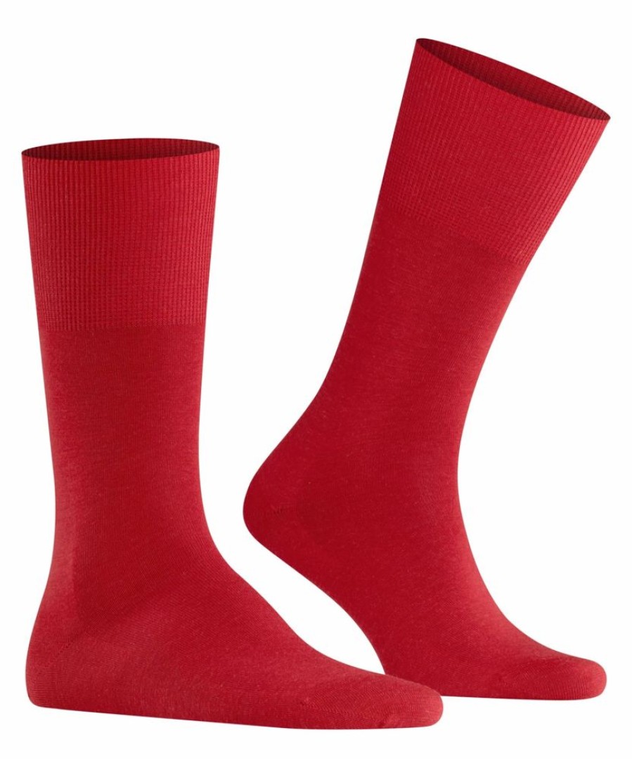 Herren Falke Socken | Falke Airport Herren Socken Red