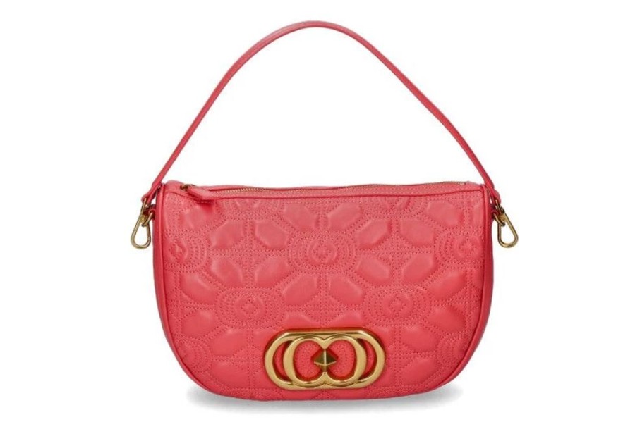 Damen La Carrie Taschen | La Carrie Schultertasche Leather Coral