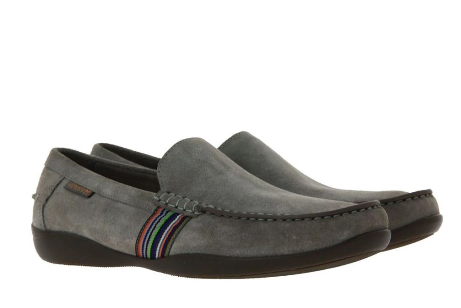 Herren Mephisto Slippers | Mephisto Slipper Idris Warm Grey Toundra (42)