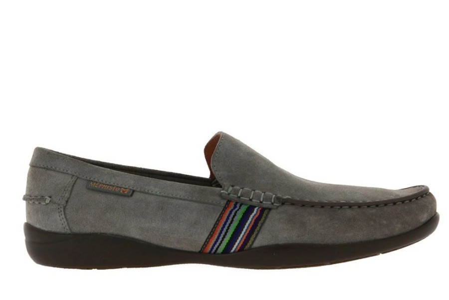 Herren Mephisto Slippers | Mephisto Slipper Idris Warm Grey Toundra (42)