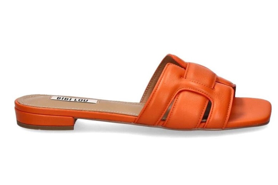 Damen Bibi Lou Pantoletten | Bibi Lou Pantolette Cremes Naranja Orange