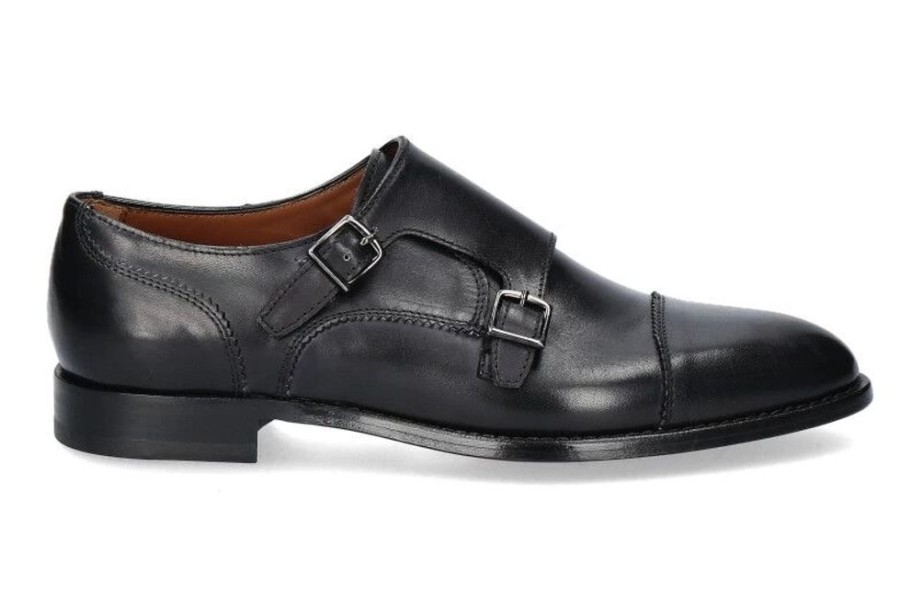 Herren Flecs Slippers | Flecs Monk Crust Nero