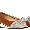 Damen Brunate Keilschuhe | Brunate Peeptoe Telma Brandy Bronzo (38)