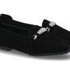 Damen Mania Slipper | Mania Slipper Camoscio Nero