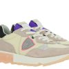 Damen Philippe Model Sneaker | Philippe Model Sneaker Mondial Pop Beige Violet