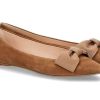 Damen Unu00fctzer Ballerinas | Unu00Fctzer Slipper Camoscio Brandy (39U00Bd)