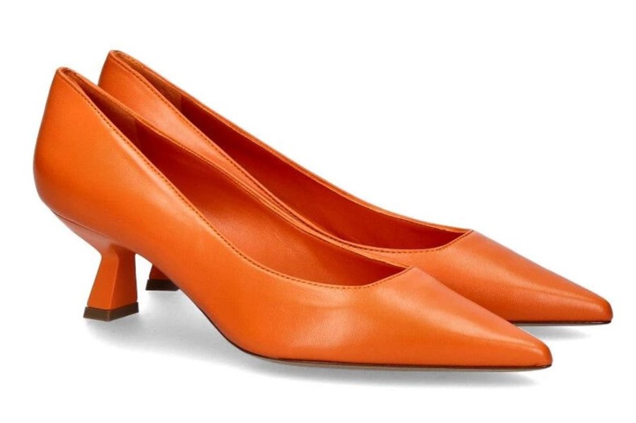 Damen Roberto Festa Pumps | Roberto Festa Pump Vicy Nappa Orange