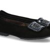 Damen Mania Slipper | Mania Slipper Camsocio Applicazione Nero (41)