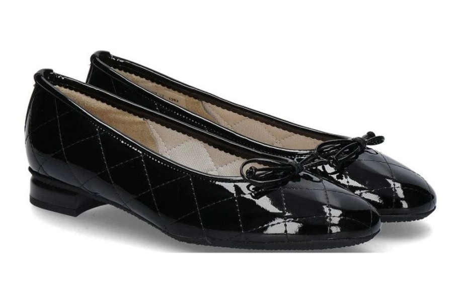 Damen Brunate Ballerinas | Brunate Ballerina Terri Vernice Nero (37 )