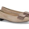 Damen Brunate Slipper | Brunate Slipper Flex Camoscio Nut Moire Nut