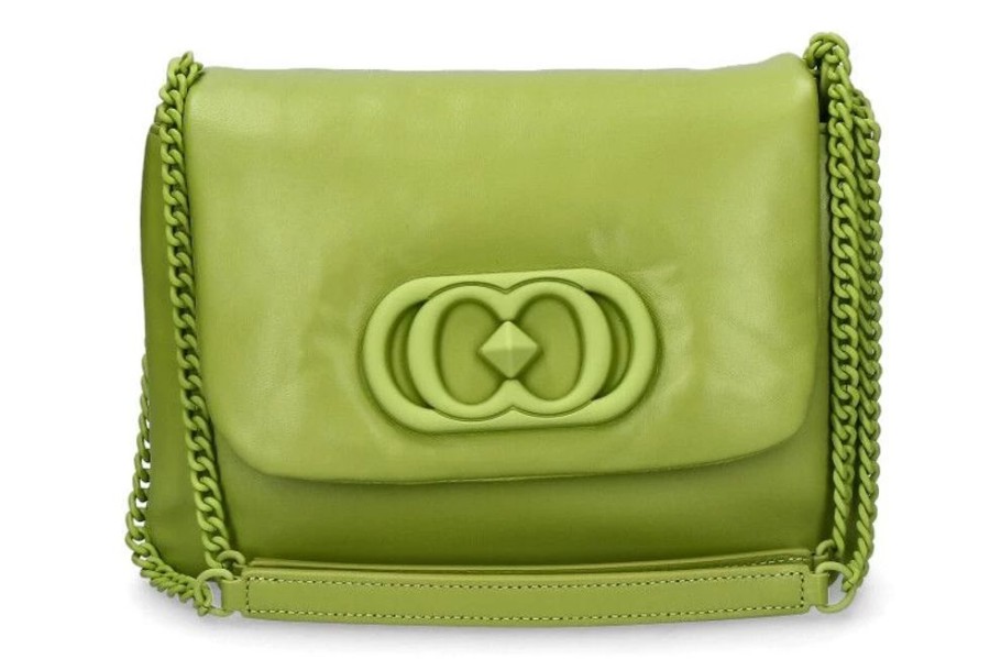 Damen La Carrie Taschen | La Carrie Schultertasche Deccan Giselle Leather Apple