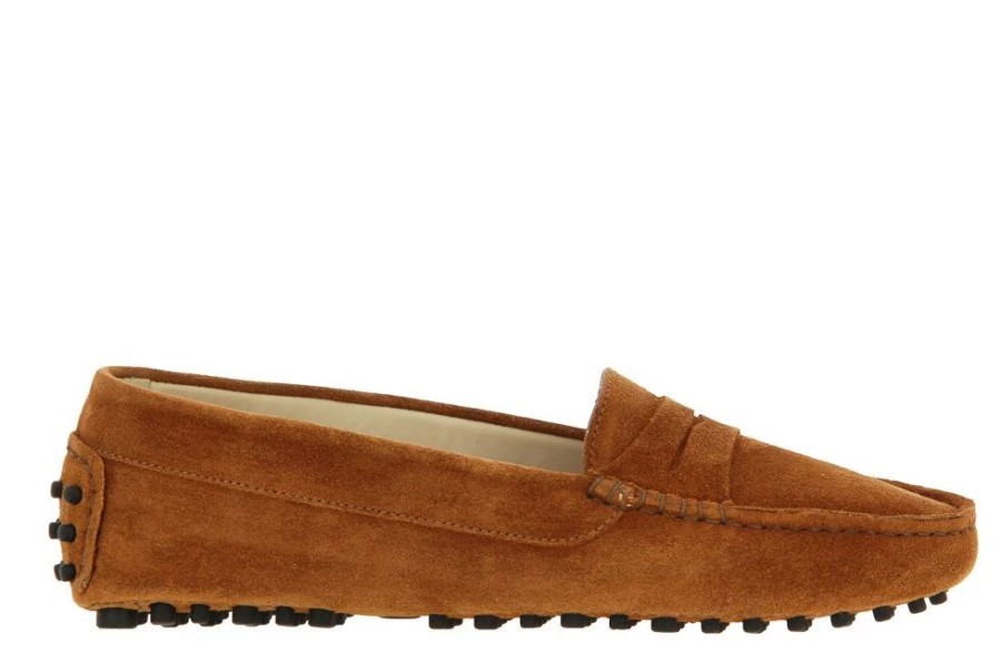 Damen ScarpaRossa Mokassin | Scarparrossa Slipper Gomera Terra Brown