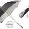 Damen Pasotti Regenschirme | Pasotti Regenschirm Nero Strass