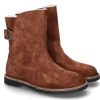 Damen Birkenstock Warmfutter | Birkenstock Boots Uppsala Shearling Schmal- Espresso