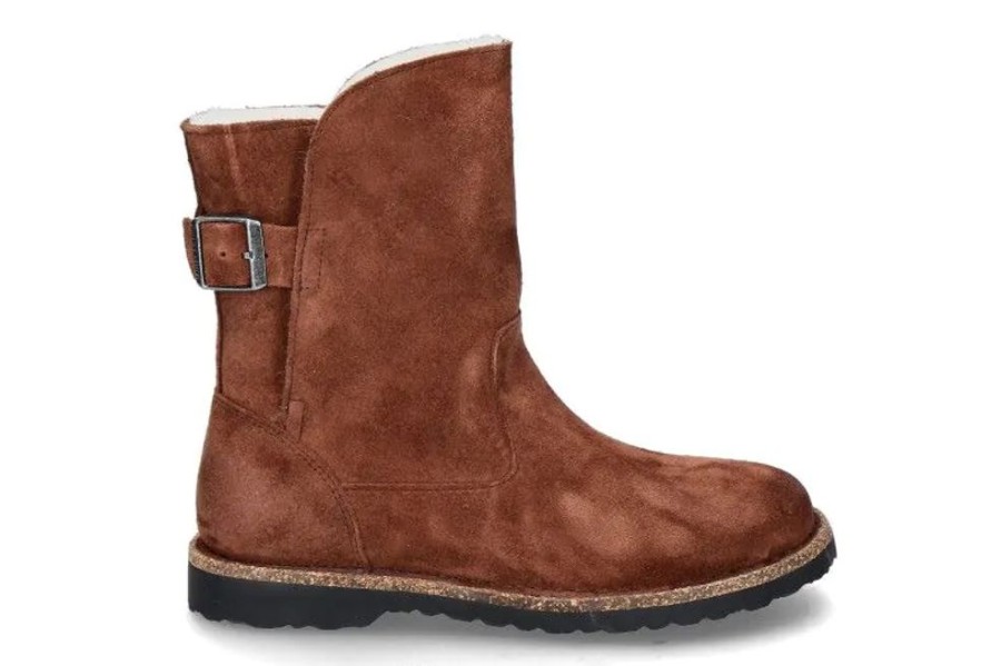 Damen Birkenstock Warmfutter | Birkenstock Boots Uppsala Shearling Schmal- Espresso