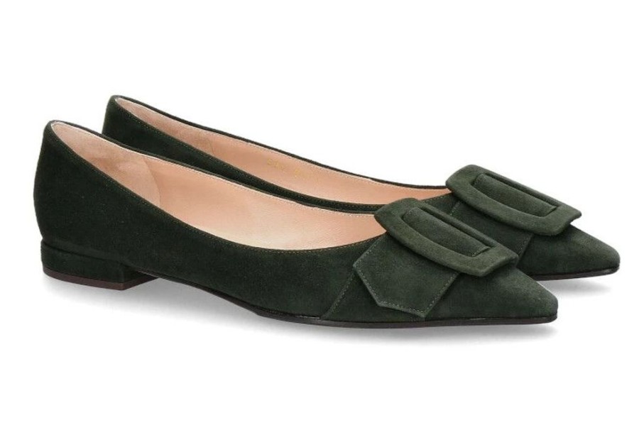 Damen Unu00fctzer Ballerinas | Unu00Fctzer Ballerina Camoscio Cedro- Gru00Fcn