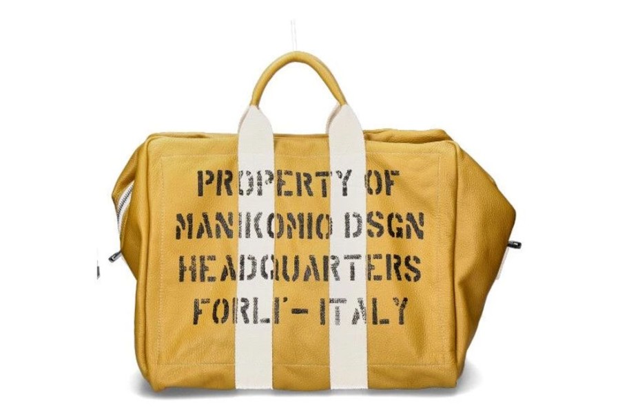 Damen Manikomio Taschen | Manikomio Bag Icon Mustard