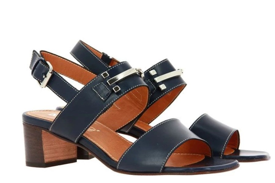 Damen Maretto Sandalen | Maretto Sandalette Leather Blue 9035 (39)