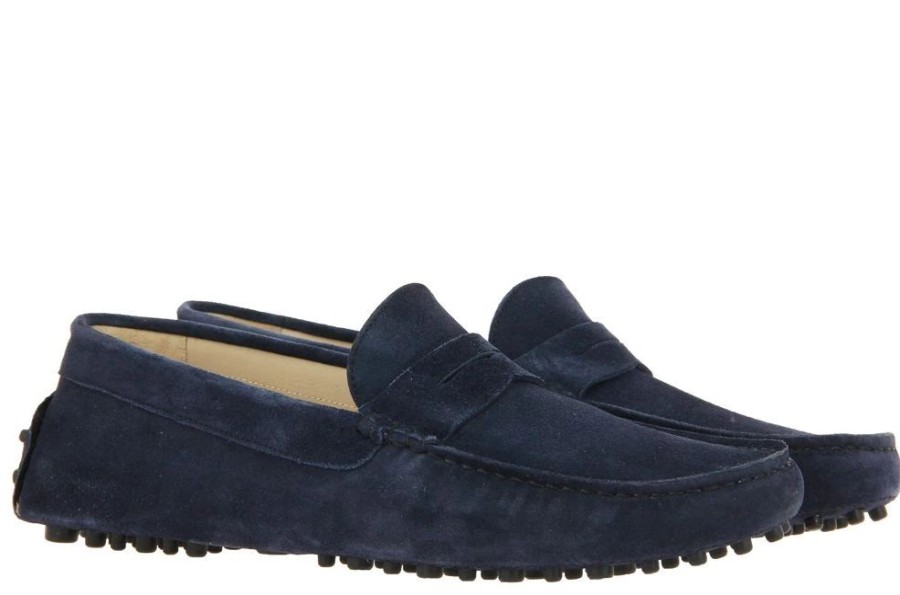 Herren ScarpaRossa Slippers | Scarparossa Slipper Gomma Denim Blue