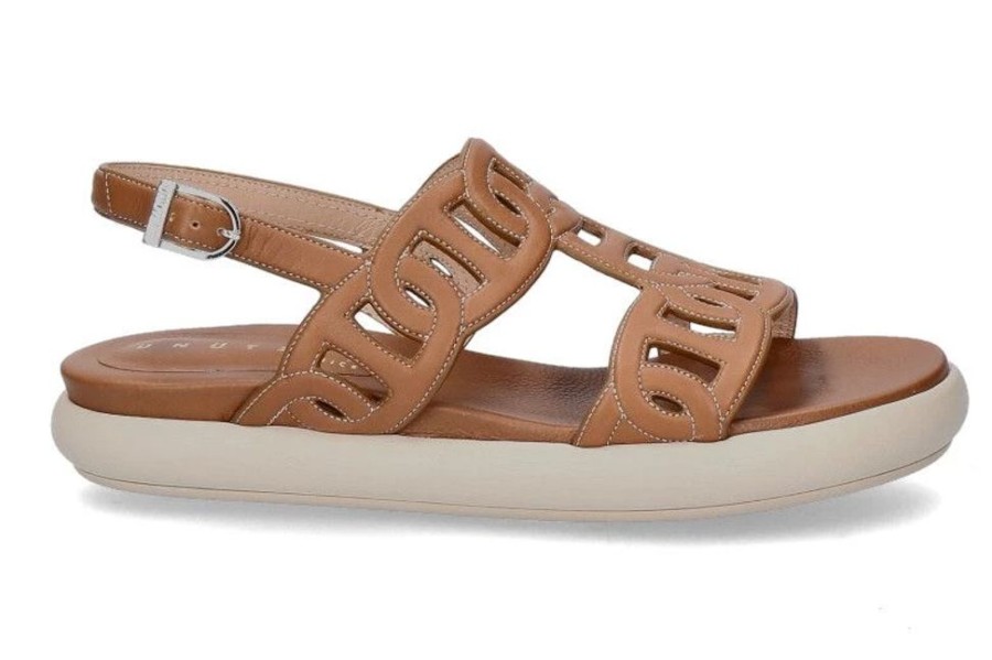 Damen Unu00fctzer Sandalen | Unu00Fctzer Sandale Mousse Latte Cuoio