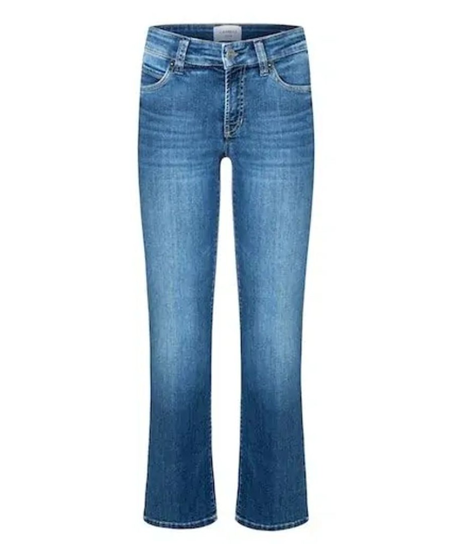 Damen Cambio Jeans | Cambio Jeans Paris Easy Kick -Medium Contrast Splinted