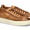 Herren Santoni Sneakers | Santoni Sneaker Leather Cognac