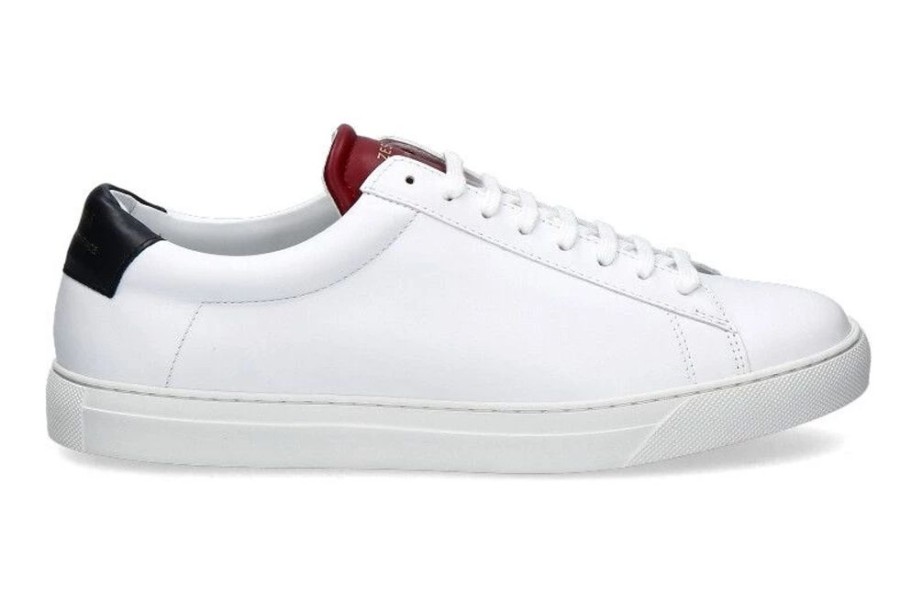 Herren Zespa Sneakers | Zespa Sneaker Apla Nappa White France