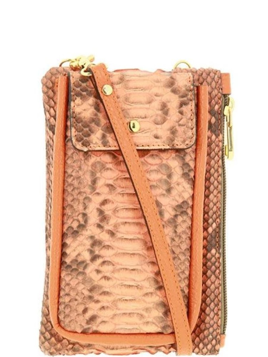 Damen Carol J. Taschen | Carol J. Umhu00E4Ngetasche Pithon Dollaro Orange