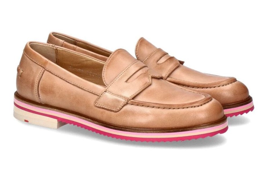 Damen Lloyd Slipper | Lloyd Slipper Umi Crema Calf Praline