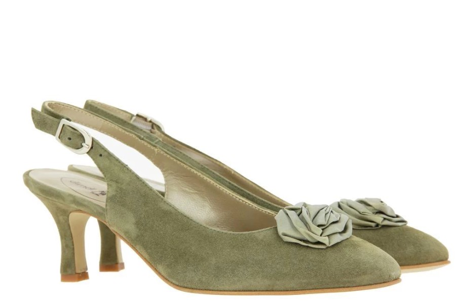 Damen dirndl + bua Dirndl Schuhe | Dirndl + Bua Slingpumps Jade Ziegenvelours