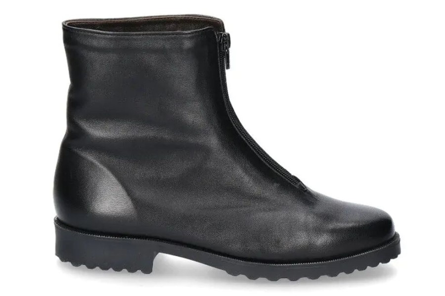 Damen Brunate Warmfutter | Brunate Stiefelette Gefu00Fcttert Dany Nappa Nero Zip (39U00Bd)