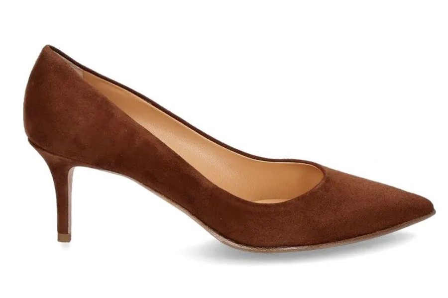 Damen Unu00fctzer Pumps | Unu00Fctzer Pumps Camoscio Cognac 7169