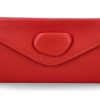 Damen Brunate Taschen | Brunate Clutch Nappa Ruby Red