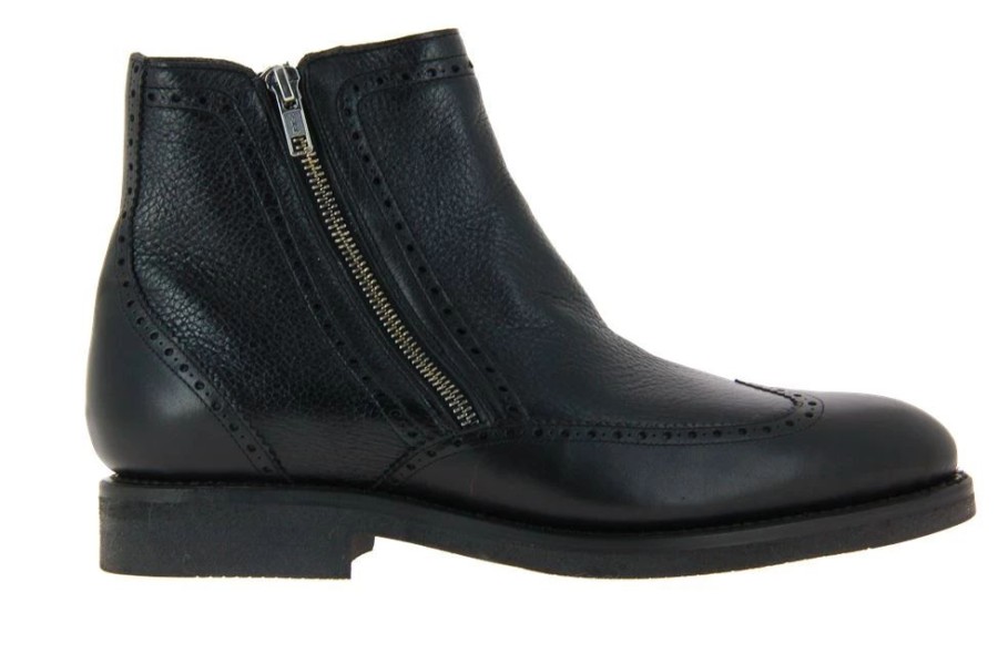 Herren Cordwainer Warmgefuttert | Cordwainer Stiefelette Gefu00Fcttert Orleans Black Deerskin Black (41U00Bd)