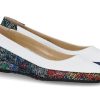 Damen Bagnoli Slipper | Bagnoli Slipper Nappa Bianco Velour Multi Nero (37U00Bd)