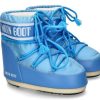 Damen Moon Boot Booties | Moon Boot Snowboot Icon Low Nylon- Alaskan Blue