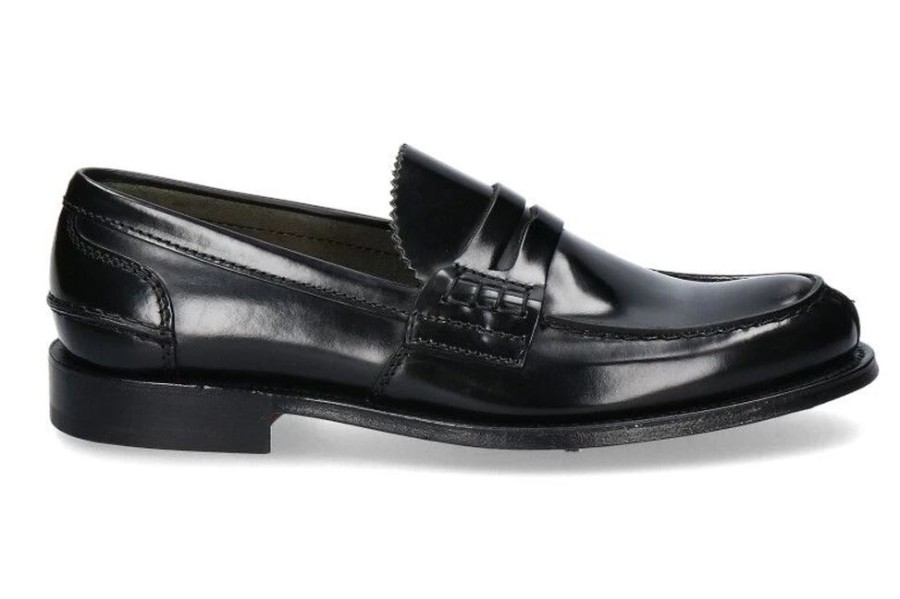 Herren Church's Slippers | Church'S Loafer Tunbridge Foaab Black