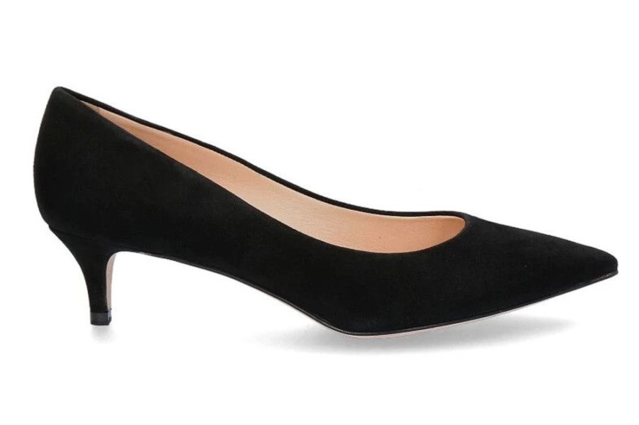 Damen Unu00fctzer Pumps | Unu00Fctzer Pumps Camoscio Velukid Nero (37U00Bd)