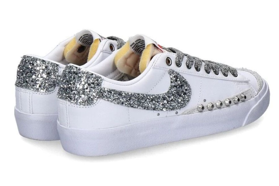 Damen Ballo Da Sola Sneaker | Nike By Ballo Da Sola Sneaker Blazer Low Silver