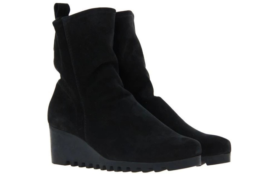 Damen Arche Stiefeletten | Arche Stiefelette Larazo Hunter Noir (37 )