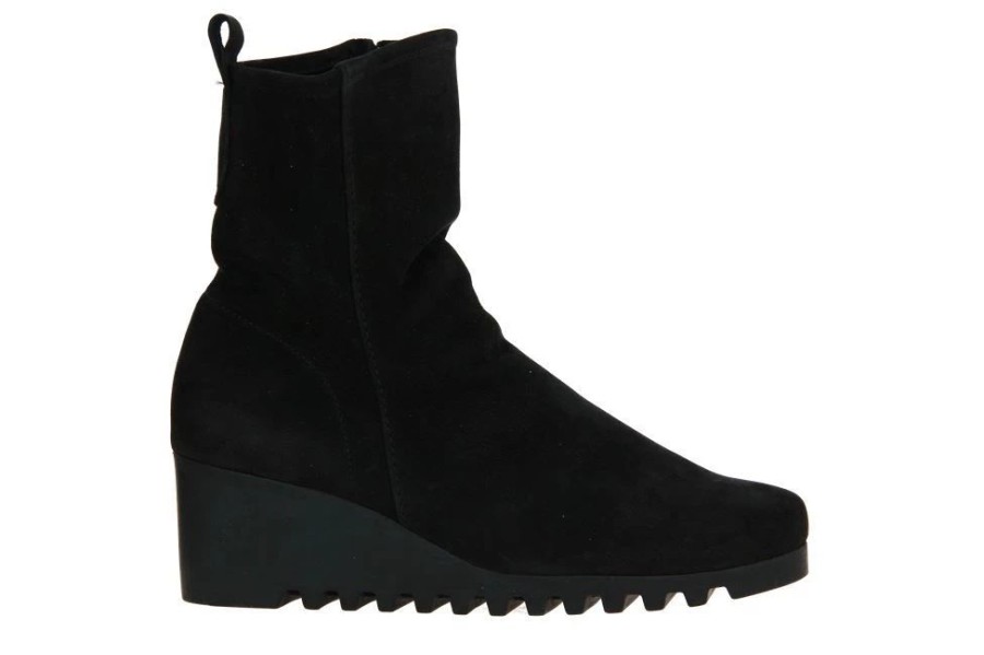 Damen Arche Stiefeletten | Arche Stiefelette Larazo Hunter Noir (37 )