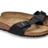 Damen Birkenstock Pantoletten | Birkenstock Pantolette Madrid Bs Normal- Schwarz