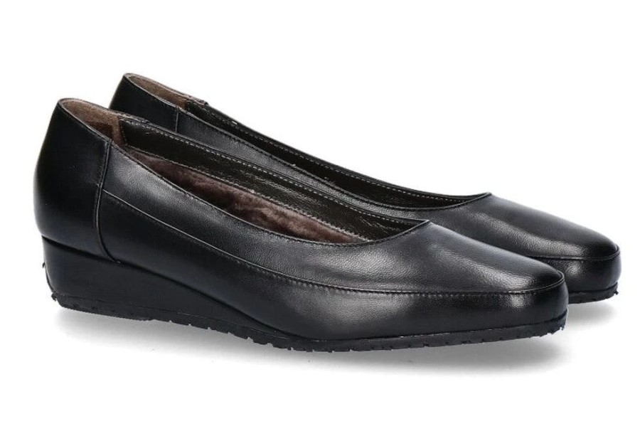 Damen Bagnoli Warmfutter | Bagnoli Slipper Gefu00Fcttert Nappa Nero