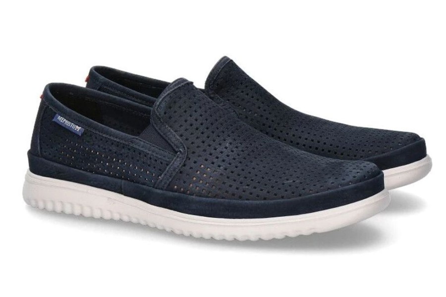 Herren Mephisto Slippers | Mephisto Slipper Tiago Navy