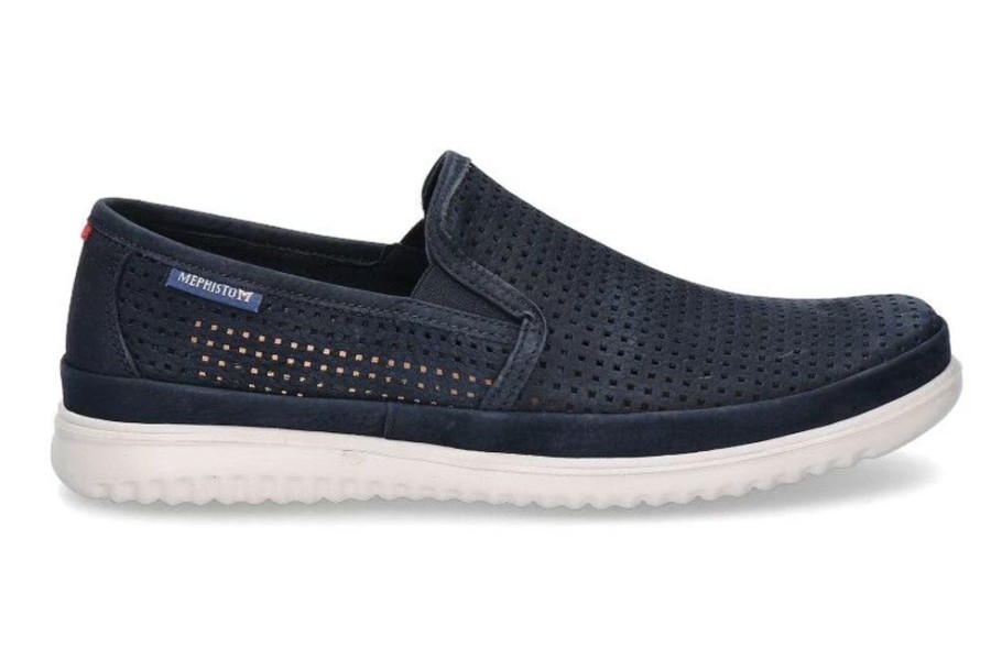 Herren Mephisto Slippers | Mephisto Slipper Tiago Navy