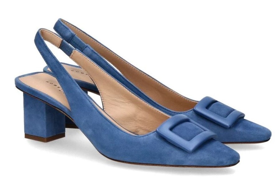 Damen Roberto Festa Pumps | Roberto Festa Slingpumps Joyce Camoscio Jeans