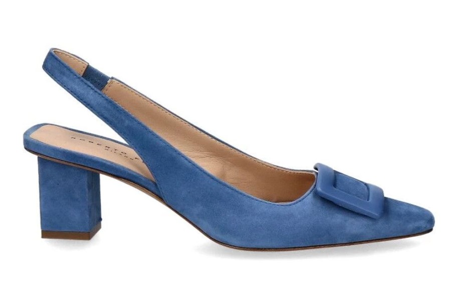 Damen Roberto Festa Pumps | Roberto Festa Slingpumps Joyce Camoscio Jeans