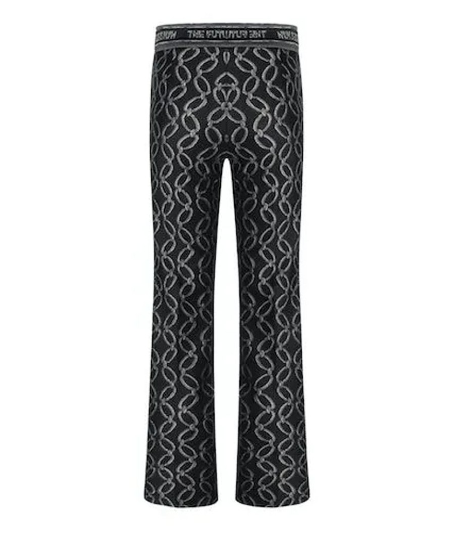 Damen Cambio Hosen | Cambio Hose Faith Luxorius Chain Jersey -Grey Black Chain