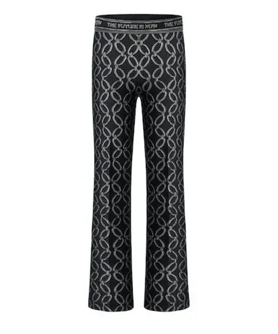 Damen Cambio Hosen | Cambio Hose Faith Luxorius Chain Jersey -Grey Black Chain