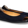 Damen Truman's Peeptoes | Truman'S Peeptoe Camoscio Blu-Dunkelblau